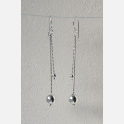 Slv rering -  to slvkugler