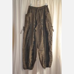 Bukser med lommer og snore