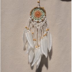 Drmmefanger - brun, hvid og mint