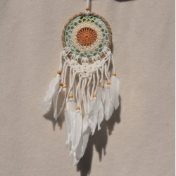 Drmmefanger - brun, hvid og mint