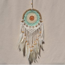 Drmmefanger - brun, hvid og mint