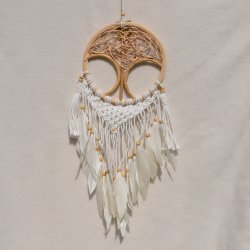 Drmmefanger Livets Tr - flet og makram