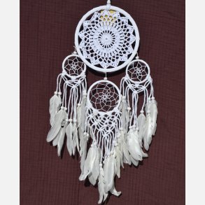 Dr�mmefanger med blomster