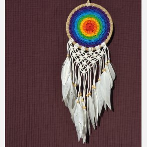 Dr�mmefanger - regnbuefarvet