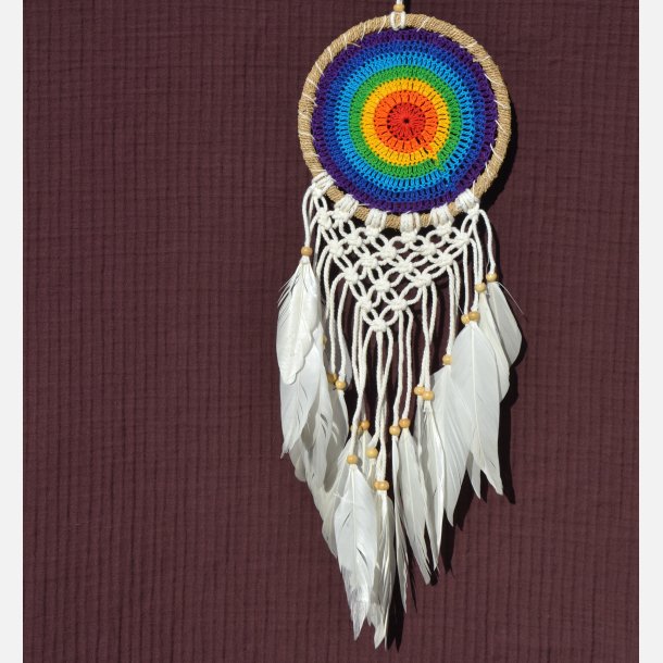 Dr�mmefanger - regnbuefarvet