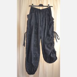 Bukser med lommer og snore