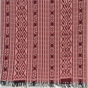 Ikat tekstil tribal - lyng og lilla