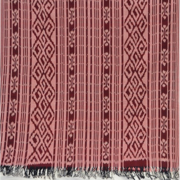 Ikat tekstil tribal - lyng og lilla