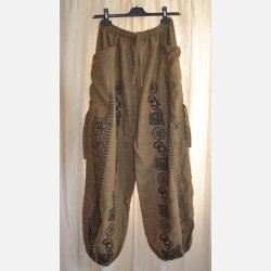 Bukser med lommer og snore