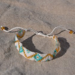 Perlearmbnd - japanske perler