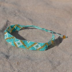 Perlearmbnd - japanske perler