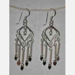 Slvrering - elispeformet med filigranmnster