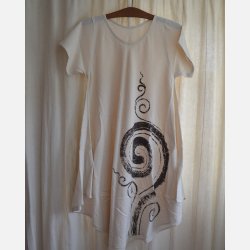 Kjolebluse med korte rmer