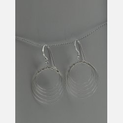 Slv rering - fem ringe