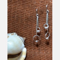 Slvreringe - to slvringe med kugle