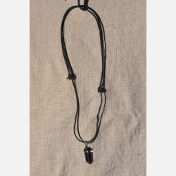 Pendel vedhng - sort onyx