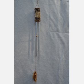 Vindspil - bambus og snirkler