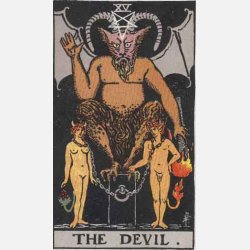 Kleskabsmagnet - Tarot, den store Arkana