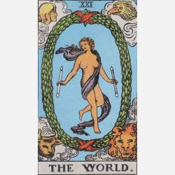 Kleskabsmagnet - Tarot, den store Arkana