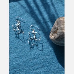 Slvrering, tredimensionel - tre snoede ovaler